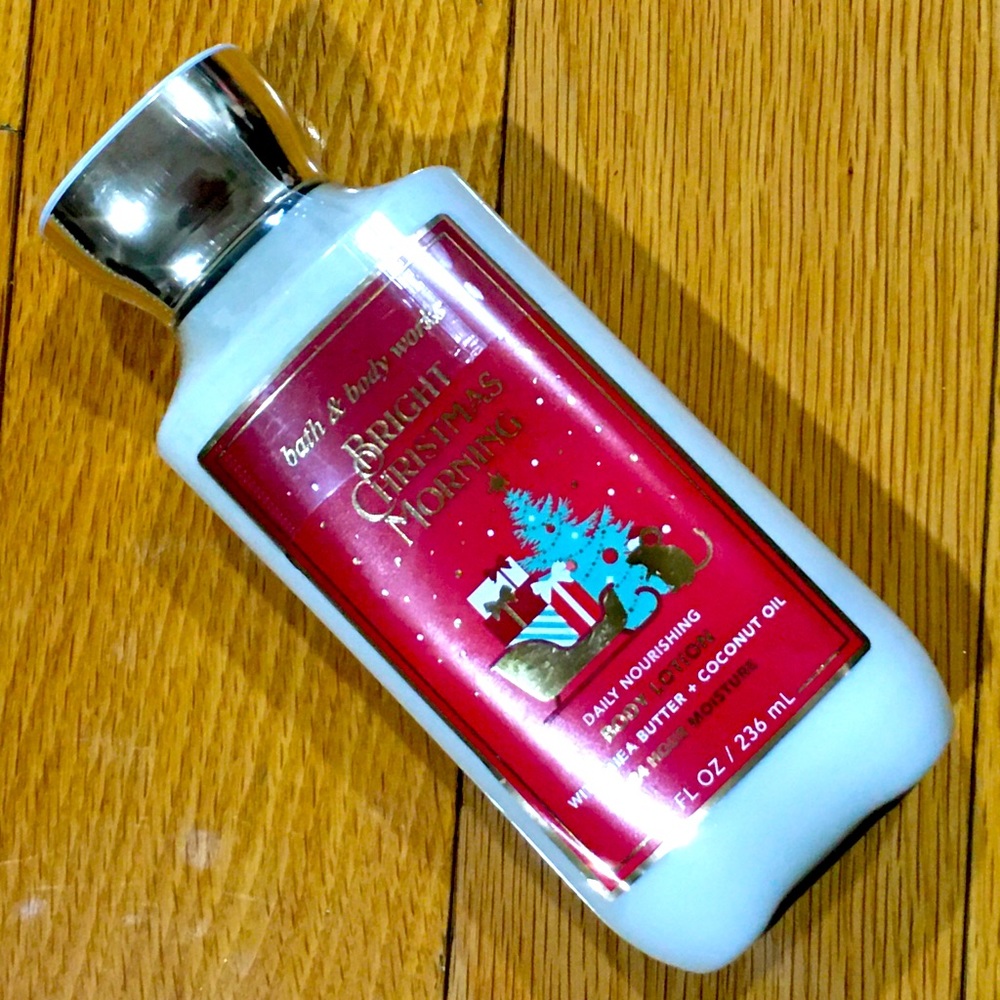 NWT Bath & Body Works Bright Christmas Morning Daily Nourishing Body Lotion